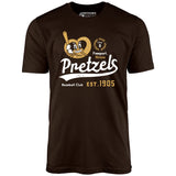 Freeport Pretzels - Illinois - Vintage Defunct Baseball Teams - Unisex T-Shirt