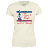 French Cafe - Montebello, CA - Vintage Restaurant - Women's T-Shirt