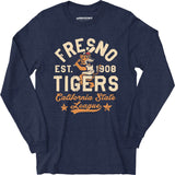 Fresno Tigers - California - Vintage Defunct Baseball Teams - Long Sleeve T-Shirt