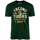 Fresno Tigers - California - Vintage Defunct Baseball Teams - Unisex T-Shirt