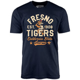 Fresno Tigers - California - Vintage Defunct Baseball Teams - Unisex T-Shirt