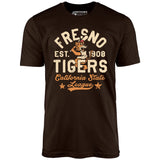 Fresno Tigers - California - Vintage Defunct Baseball Teams - Unisex T-Shirt