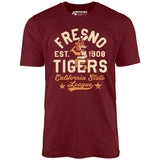 Fresno Tigers - California - Vintage Defunct Baseball Teams - Unisex T-Shirt