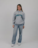 Fruition Applique Grey Hoodie