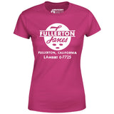 Fullerton Lanes - Fullerton, CA - Vintage Bowling Alley - Women's T-Shirt