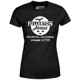 Fullerton Lanes - Fullerton, CA - Vintage Bowling Alley - Women's T-Shirt