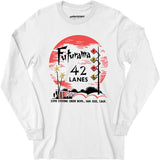 Futurama Lanes - San Jose, CA - Vintage Bowling Alley - Long Sleeve T-Shirt