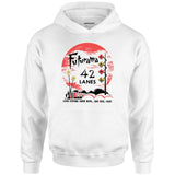 Futurama Lanes - San Jose, CA - Vintage Bowling Alley - Unisex Hoodie