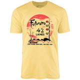 Futurama Lanes - San Jose, CA - Vintage Bowling Alley - Unisex T-Shirt