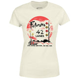 Futurama Lanes - San Jose, CA - Vintage Bowling Alley - Women's T-Shirt