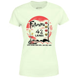 Futurama Lanes - San Jose, CA - Vintage Bowling Alley - Women's T-Shirt