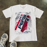 PEPS1 'NEW LOOK' HEAVY WHITE T-SHIRT