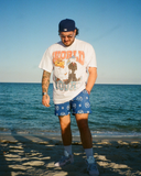 Looney World White Tee