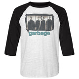 Garbage Garbage Panels Baseball Shirt
