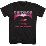 Garbage - Paranoid Mouth Boyfriend Tee