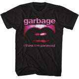 Garbage - Paranoid Mouth T-Shirt