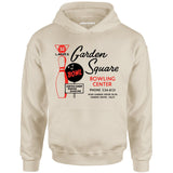 Garden Square Lanes - Garden Grove, CA - Vintage Bowling Alley - Unisex Hoodie