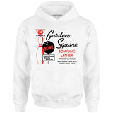 Garden Square Lanes - Garden Grove, CA - Vintage Bowling Alley - Unisex Hoodie