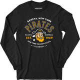 Geneva Pirates - New York - Vintage Defunct Baseball Teams - Long Sleeve T-Shirt
