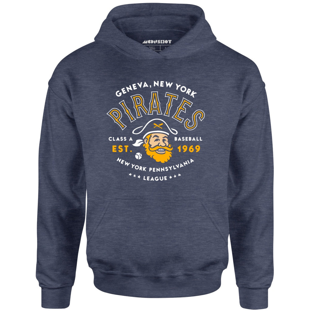 Geneva Pirates - New York - Vintage Defunct Baseball Teams - Unisex Hoodie
