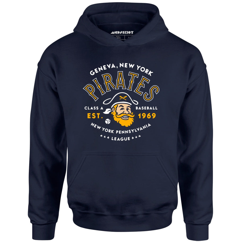 Geneva Pirates - New York - Vintage Defunct Baseball Teams - Unisex Hoodie