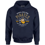 Geneva Pirates - New York - Vintage Defunct Baseball Teams - Unisex Hoodie
