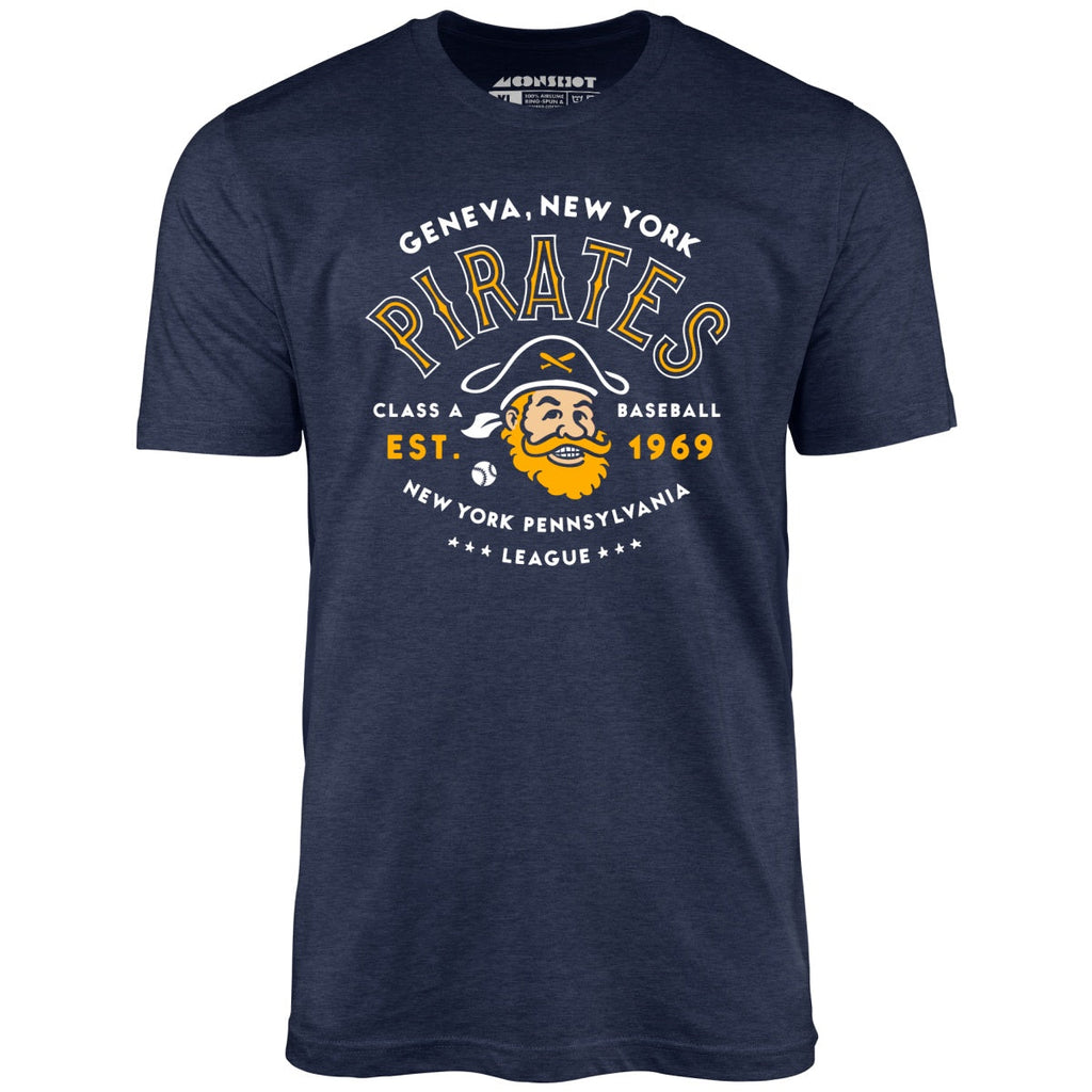 Geneva Pirates - New York - Vintage Defunct Baseball Teams - Unisex T-Shirt
