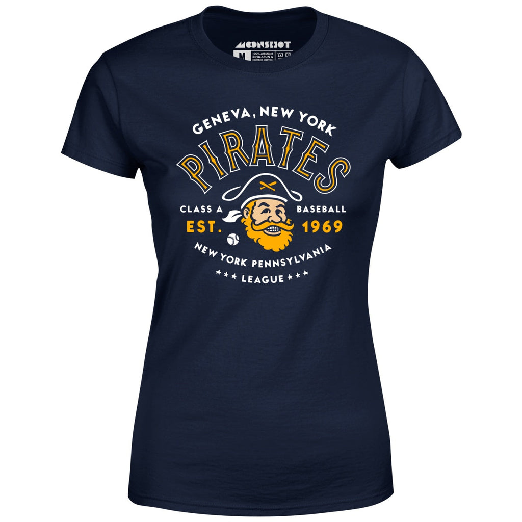 Geneva Pirates - New York - Vintage Defunct Baseball Teams - Women's T-Shirt