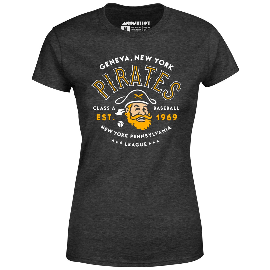 Geneva Pirates - New York - Vintage Defunct Baseball Teams - Women's T-Shirt