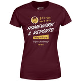 George McFly's Homework & Reports Service - Women's T-Shirt