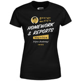 George McFly's Homework & Reports Service - Women's T-Shirt