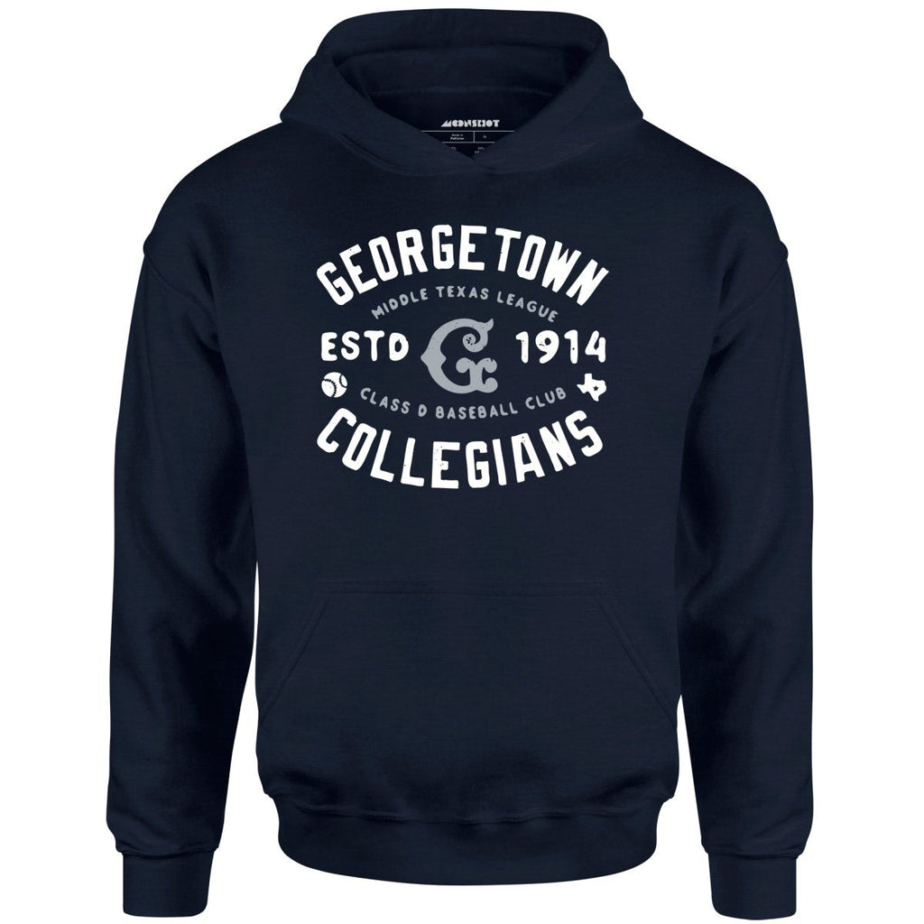 Georgetown Collegians - Texas - Vintage Defunct Baseball Teams - Unisex Hoodie