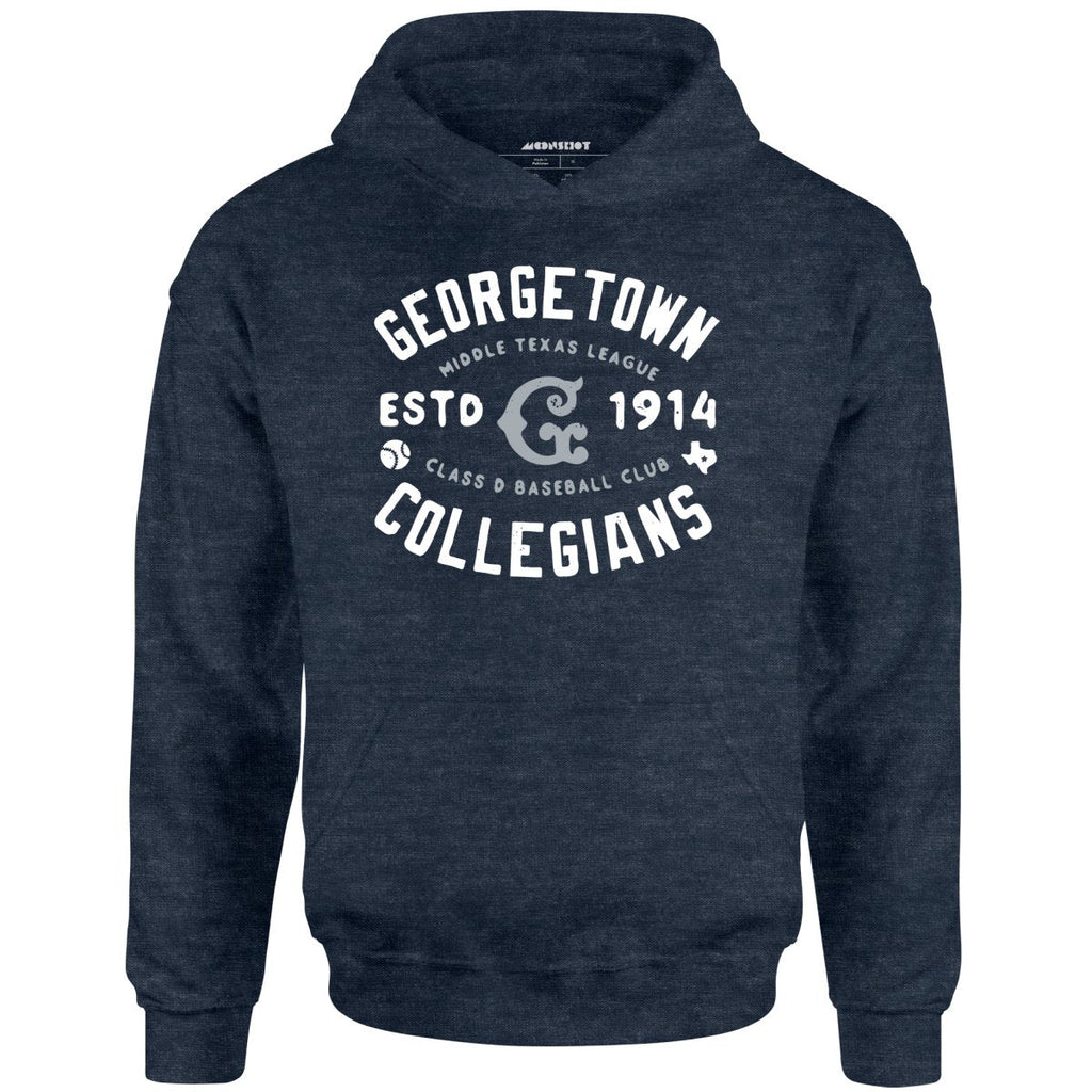 Georgetown Collegians - Texas - Vintage Defunct Baseball Teams - Unisex Hoodie