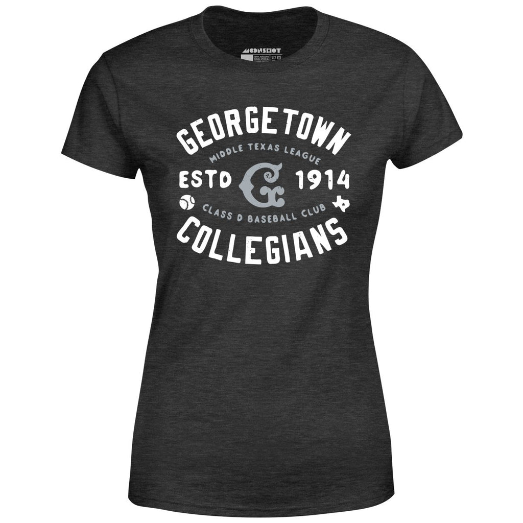Georgetown Collegians - Texas - Vintage Defunct Baseball Teams - Women's T-Shirt