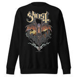 Ghost Fly Over Jumbo Print Sweatshirt