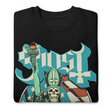 Ghost - Statue of Liberty Jumbo Print Sweatshirt