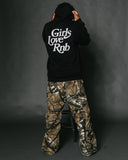 Girls Love Rnb Black Hoodie