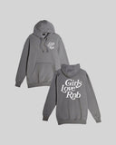 Girls Love Rnb Charcoal Hoodie