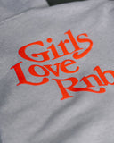 Girls Love Rnb Heather Grey Hoodie