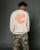 Girls Love Rnb Lunar Rock Crewneck Sweatshirt