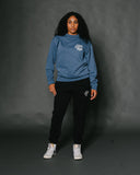 Girls Love Rnb Pebble Blue Crewneck Sweatshirt