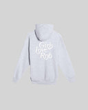Girls Love Rnb V3 Full Zip Heather Grey Hoodie