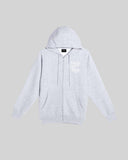 Girls Love Rnb V3 Full Zip Heather Grey Hoodie
