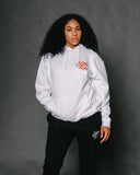 Girls Love Rnb White Hoodie