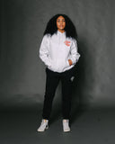 Girls Love Rnb White Hoodie
