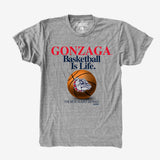 Basketball Is Lifeâ„¢ Tee - Gonzaga
