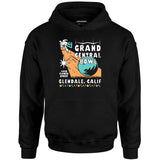 Grand Central Bowl - Glendale, CA - Vintage Bowling Alley - Unisex Hoodie