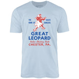 Great Leopard Roller Skating Rink - Chester, PA - Vintage Roller Rink - Unisex T-Shirt