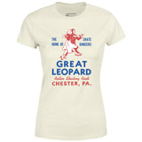 Great Leopard Roller Skating Rink - Chester, PA - Vintage Roller Rink - Women's T-Shirt