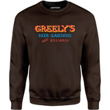 Greely's Beer Gardens & Billiards - Unisex Sweatshirt